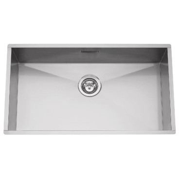 Cuba BOX LINE 74 aplicação inferior, 776x436 mm, polida, com válvula e sifão incluídos, Rodi G07M1AM10023A0