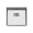 Cuba BOX LUX 45 aplicação inferior, válvula First, 500x450 mm, com válvula e sifão incluídos, Rodi G07N1AD10643A0
