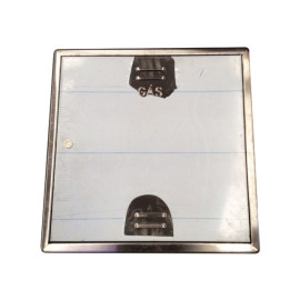Aro para gás 60 x 60 cm inox