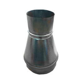 União redução galvanizada 150 x 125 mm Spiro