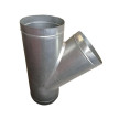 Bifurcação galvanizado de 400 mm Spiro