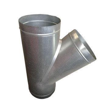 Bifurcação galvanizado de 400 mm Spiro