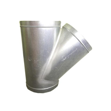Bifurcação galvanizado de 450 mm Spiro