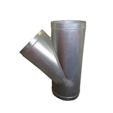 Bifurcação galvanizado de 500 mm Spiro