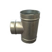 Tê reduzido galvanizado de 150 x 125 mm Spiro