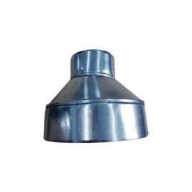 União redução galvanizada 200 x 100 mm Spiro