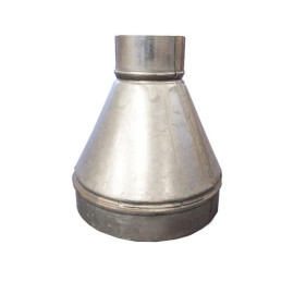 União redução galvanizada 250 x 100 mm Spiro