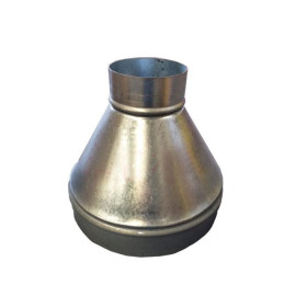 União redução galvanizada 300 x 125 mm Spiro