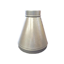 União redução galvanizada 350 x 150 mm Spiro