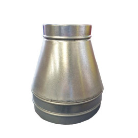 União redução galvanizada 350 x 200 mm Spiro