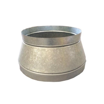 União redução galvanizada 500 x 400 mm Spiro