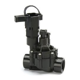 Electroválvula 100DV de rosca femêa 1'', 24 VAC com regulador de caudal, Rainbird