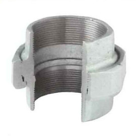 Junção sede cónica fêmea-fêmea 1/4'' galvanizado
