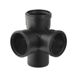 Tê de canto de 110 mm, Geberit Silent-PP 390.559.14.1