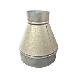 União redução galvanizada 250 x 150 mm Spiro