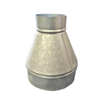 União redução galvanizada 250 x 150 mm Spiro