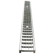 Grelha galvanizada entramada a 30x20 mm, para Canal U100K, com 1 m, classe carga B125, Ulma GEX100KCB