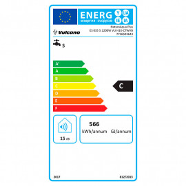 Termoacumulador NaturaAquaPlus reversível ES P 35 1.2kw 7736503643 Vulcano