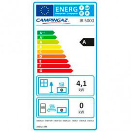 Aquecedor a gás por infravermelho, preto, IR5000 Campingaz