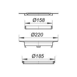 Kit selagem S15, Dallmer 560506