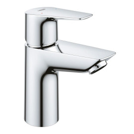 Torneira monocomando de lavatório com válvula de descarga click clack, Bauedge, Grohe 23895001