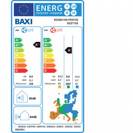 Unidade exterior Nanuk RZ2GT100, R32, ar condicionado, Baxi 7860627
