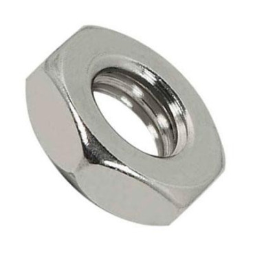 Porca sextavada baixa inox A2 DIN 439 M10