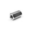 União sextavada inox A2 DIN 6334 M12x19x36