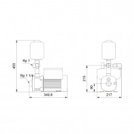 Grupo CMBE 5-62 (1x230V) 98374704 Grundfos