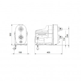Unidade de pressurização auto-ferrante compacta Scala2 3-45(230V) 98562862 Grundfos