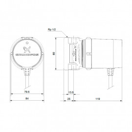 Circulador Comfort UP 15-14 B PM 97916771 Grundfos
