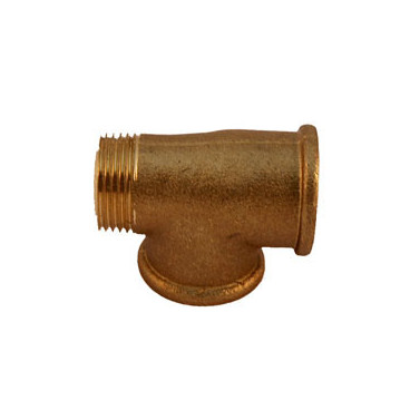 Tê 3/4'' macho-fêmea-fêmea latão