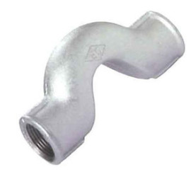 União de cruzamento 1/2'' galvanizado
