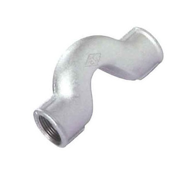 União de cruzamento 1'' galvanizado