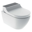 Sanita bidé suspensa AquaClean Tuma Comfort preto / vidro, Geberit 146.290.SJ.1