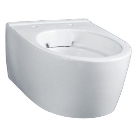 Sanita suspensa iCon, compacta, forma fechada, Rimfree T»49cm, branco, Geberit 502.380.00.1