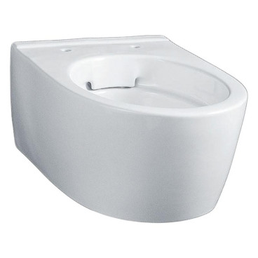 Sanita suspensa iCon, compacta, forma fechada, Rimfree T»49cm, branco, Geberit 502.380.00.1