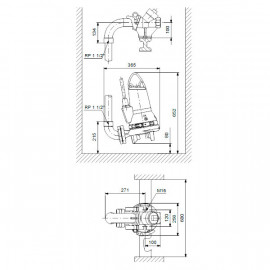 Bomba efluentes SEG 40.31.2.50B, 400 V, Grundfos 96075915