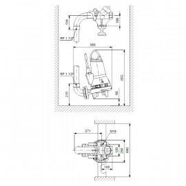 Bomba efluentes SEG 40.40.2.50B, 400 V, Grundfos 96075917