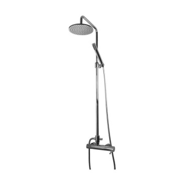 Sistema de duche telescópico com monocomando e deslizador Dart, W7 WDART021D