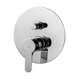 Torneira monocomando de duche de encastrar com 2 saídas com diversor Mitzi, W7 WMITZI007