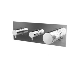 Torneira monocomando de duche de encastrar com 4 saídas Perla, W7 WPERLA008GO