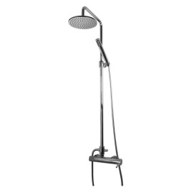 Sistema de duche telescópico com monocomando e deslizador Gres, W7 WGRES025D