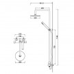 Sistema de duche com monocomando Enzo W7, WENZO021