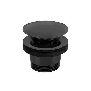 Válvula Clic Clac preto mate com taco largo