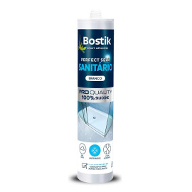 Silicone neutro Perfect Seal sanitário branco 280 ml Bostik 