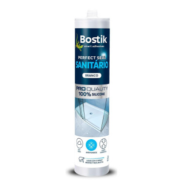 Silicone neutro Perfect Seal sanitário branco 280 ml Bostik