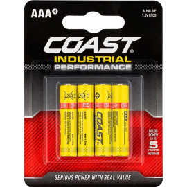 Pilha alcalina 1.5V LR03 AAA (4 un), Coast CLR03IP-CP4