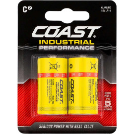 Pilha alcalina 1.5V LR14 C2 (2 un), Coast CLR14IP-CP2