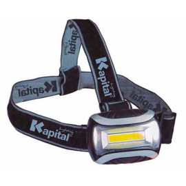 Lanterna Frontal Multimodo 120 Lúmens, com 3 pilhas AAA, KAPITAL KL120HL